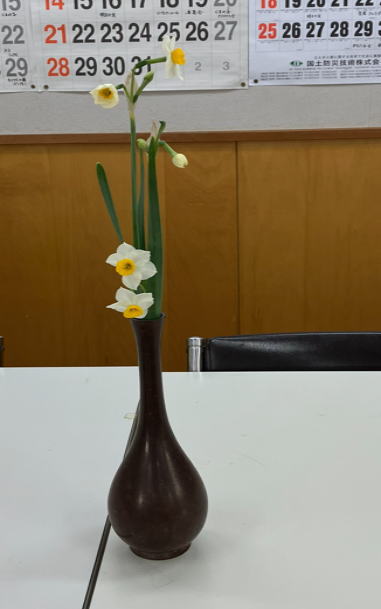 新年例会 の花の写真