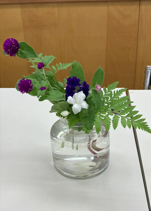 ８月平和例会 の花の写真